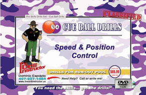Budget Billiards Supply Pro Skill Drills - Cue Ball Drills 
