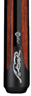Predator Limited P3 Red Tiger - No Wrap Pool Cue buttsleeve