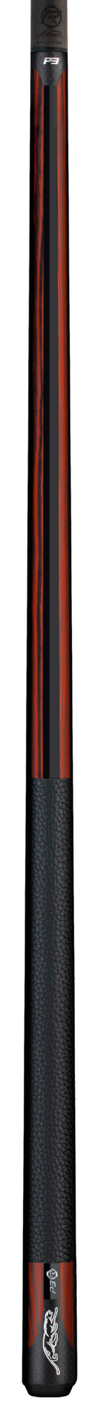 Predator Predator Limited P3 Red Tiger Pool Cue - Leather Luxe Wrap Pool Cue