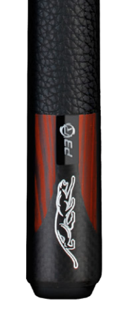 Predator Predator Limited P3 Red Tiger Pool Cue - Leather Luxe Wrap Pool Cue