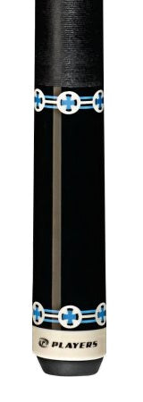 Players C-985 Pool Cue buttsleeve