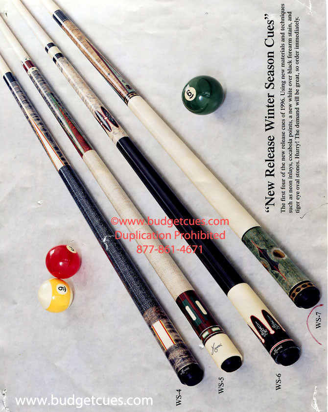 Meucci Archive Winter Season Series - 1996 Collectable Cues
