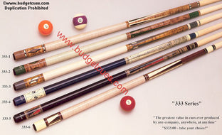 Meucci Archive 333 Series Collectable Cues