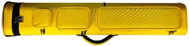 J&J 4x8 Rugged Yellow DOUBLE STRAP Cue Case Cue Case