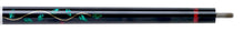 Load image into Gallery viewer, Meucci BMC Glass Rose Pool Cue - Black