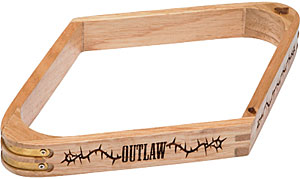 Outlaw Outlaw Branded 9 Ball Rack 