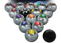 Budget Billiards Supply Galaxy Series Pool Ball Set 