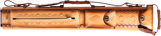 Instroke Instroke Case: Saddle Series - D03 Dark Brown Air Brushed Cases
