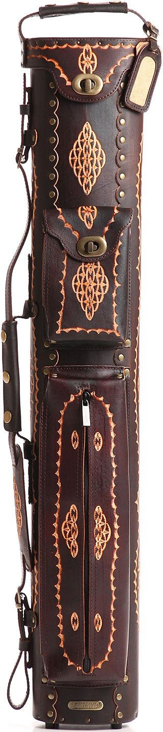 Instroke Instroke Case: Saddle Series - D04 Dark Brown Hand Painted Cases