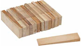 Budget Billiards Supply Wooden Table Shims (Set of 25) 