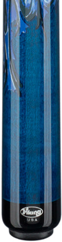 Viking Blue Dragon - comes with Vikore Shaft Pool Cue buttsleeve